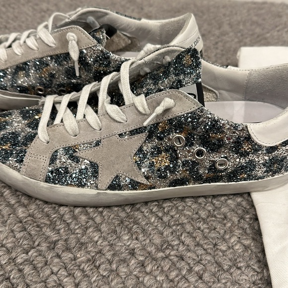 Golden Goose SUPERSTAR multi glitter leopard. - Picture 2 of 7